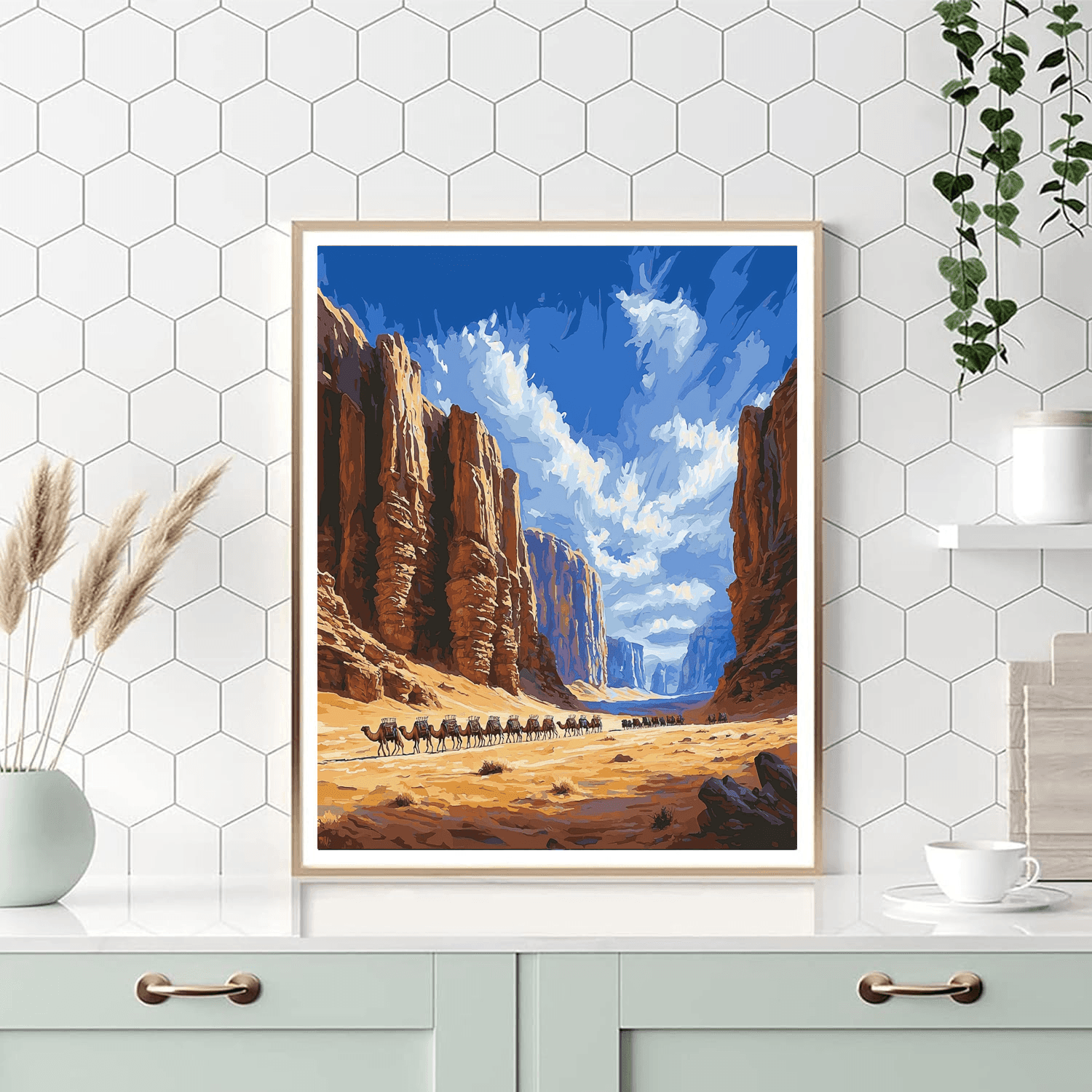 Wadi Rum Painting By Numbers Kit