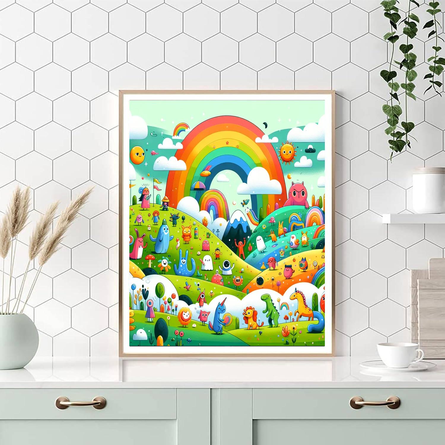 World Of Imagination Paint By Numbers