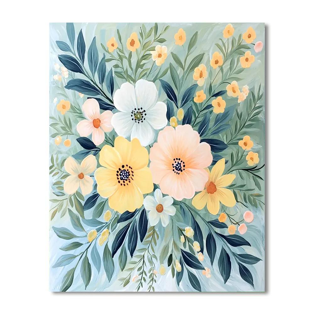 Frida Kahlo Inspired Woven Whispers Of Nature  Painting By Numbers Kit