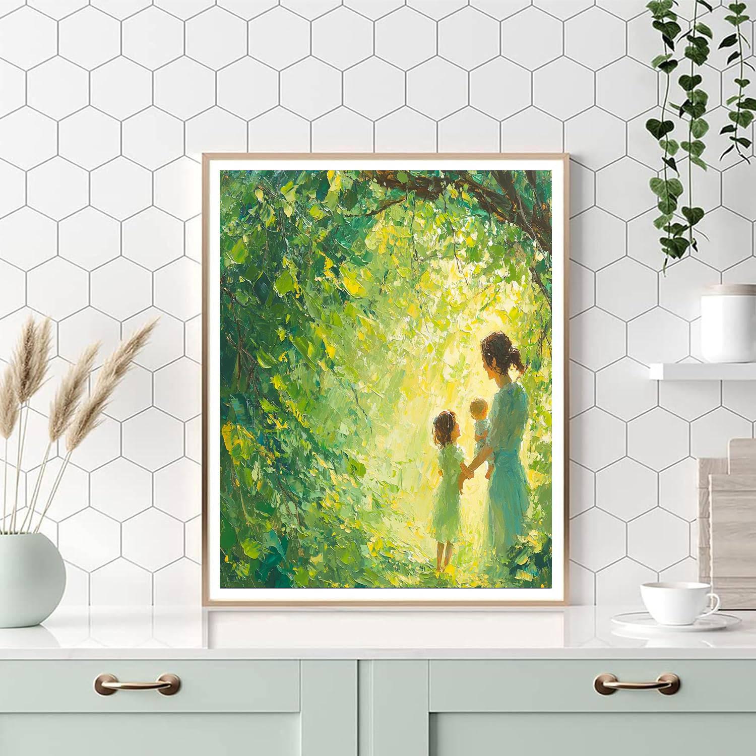 Magic Under The Canopy DIY Paint By Numbers