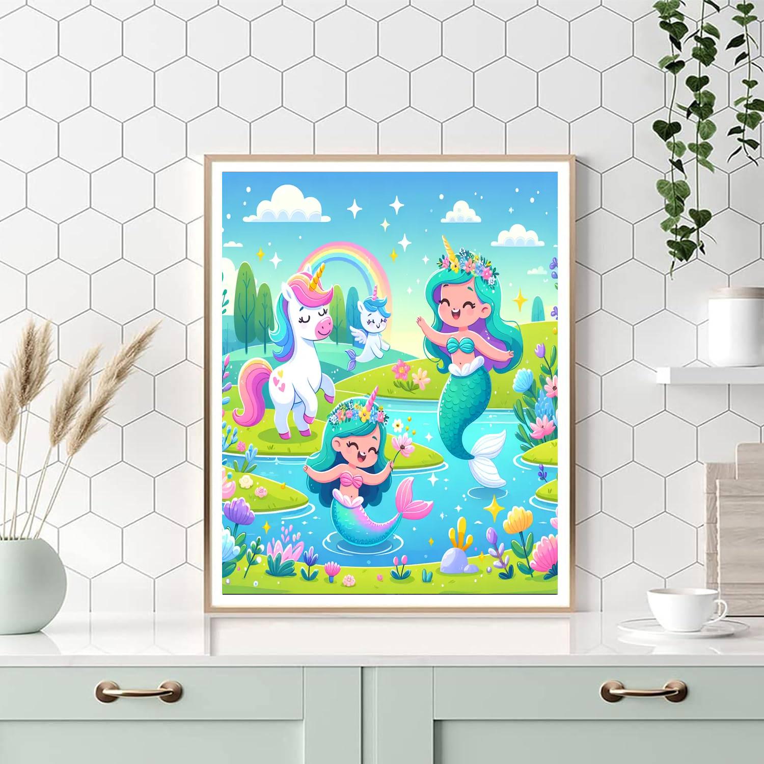 Mystical Creatures Unite Paint By Number