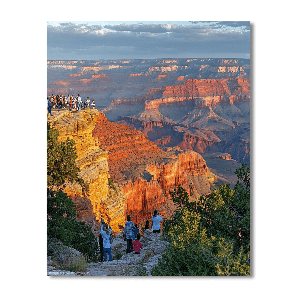 Grand Canyon National Park DIY Paint By Numbers