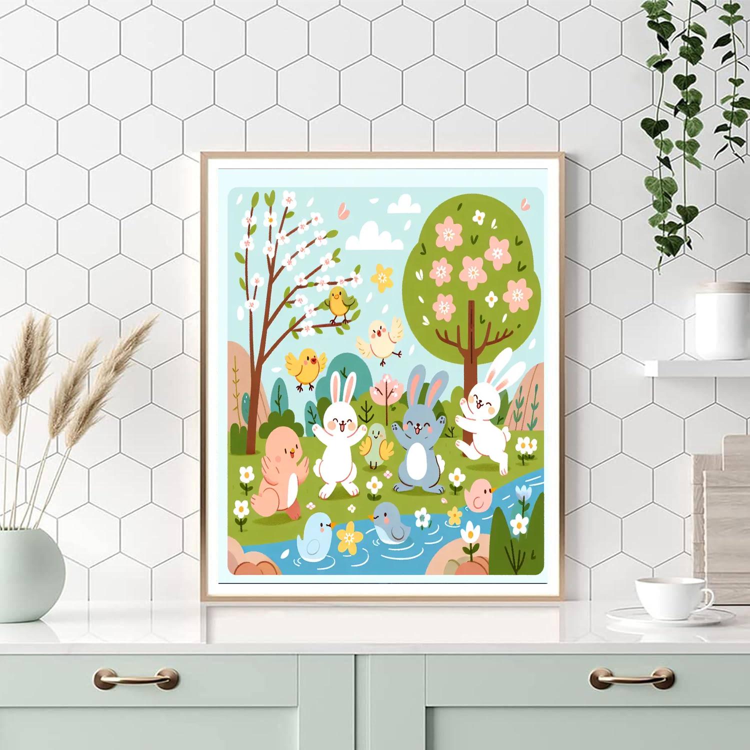Blossom Brook Bash Numbered Painting Kits