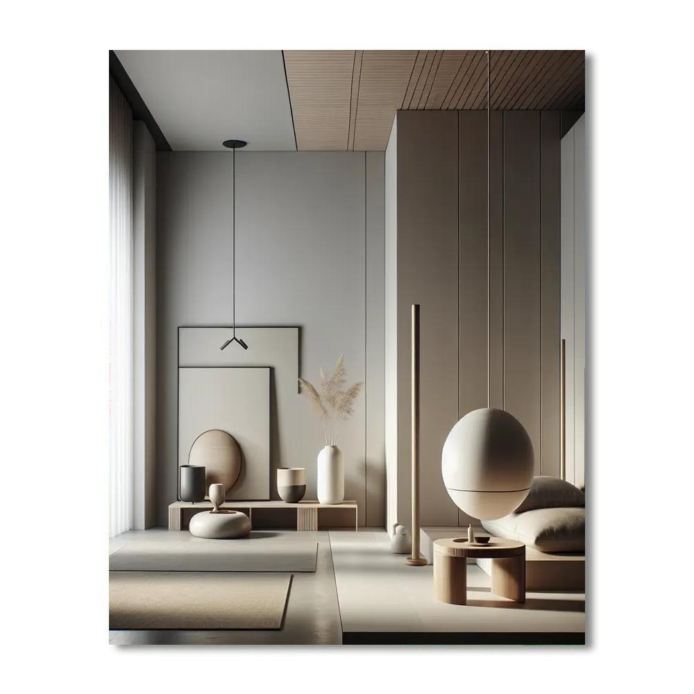 Chic Minimalist Elegance Paint By Number