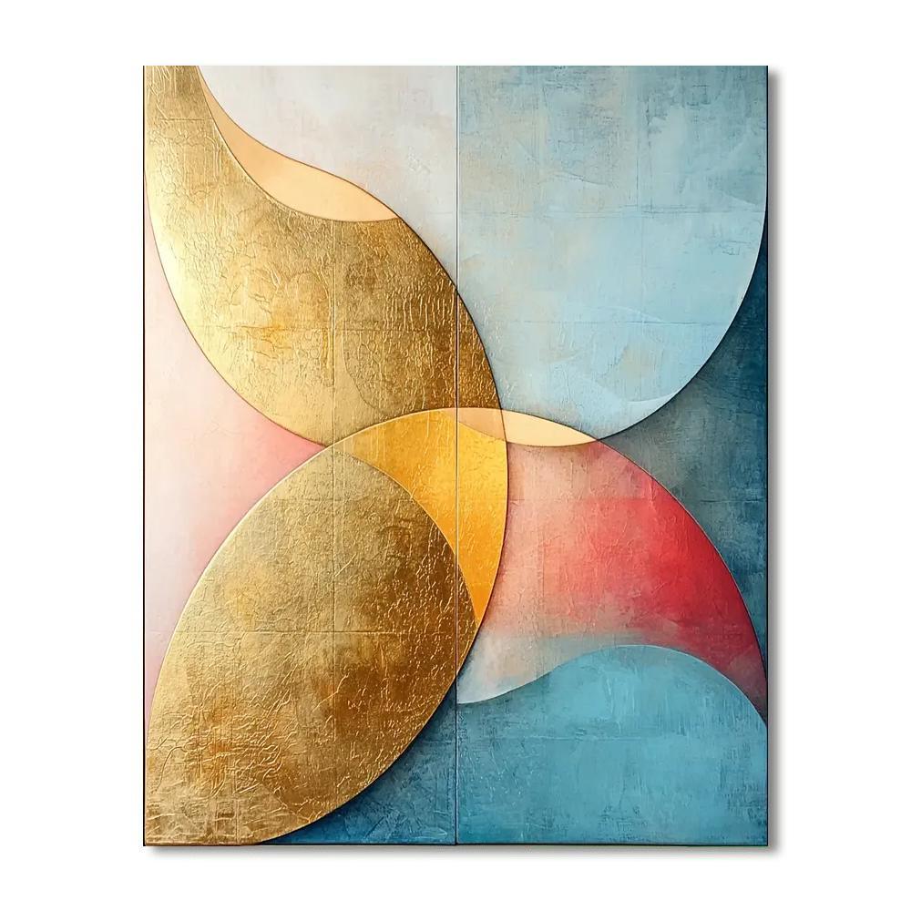 Alphonse Mucha Inspired Symphony Of Elements  Numbered Painting Kits