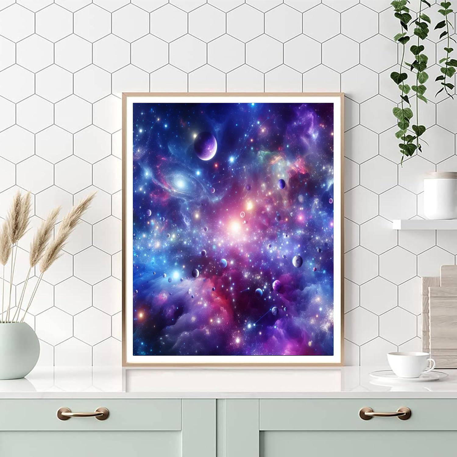 Galactic Starlight Exploration Paint By Color