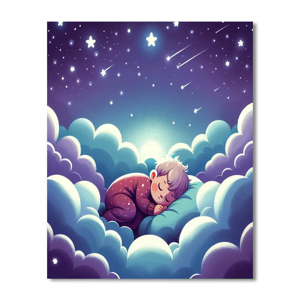 Sweet Dreams In Dreamland Paint By Numbers