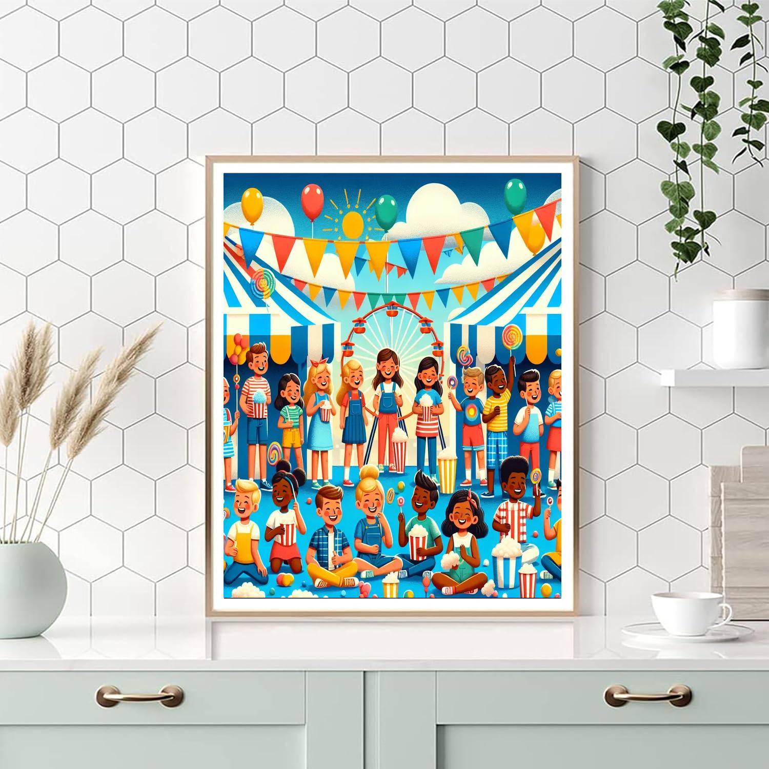 Magical Carnival Adventure Paint By Color