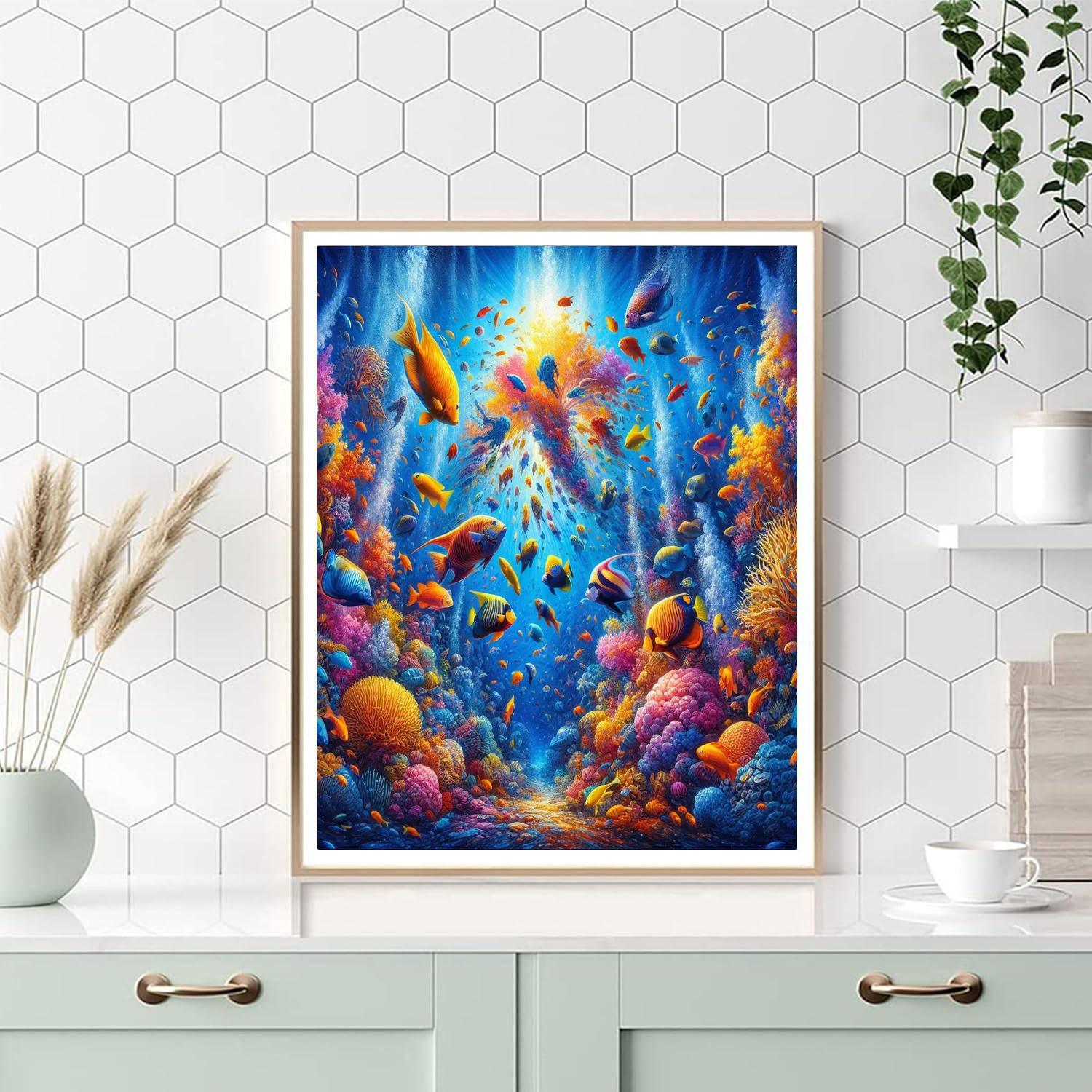 Ocean Depths Adventure Numbered Painting Kits