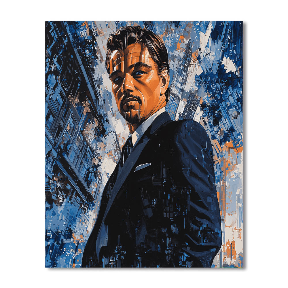 Leonardo Dicaprio: The Maverick Maestro Of Movie Magic Numbered Painting Kits