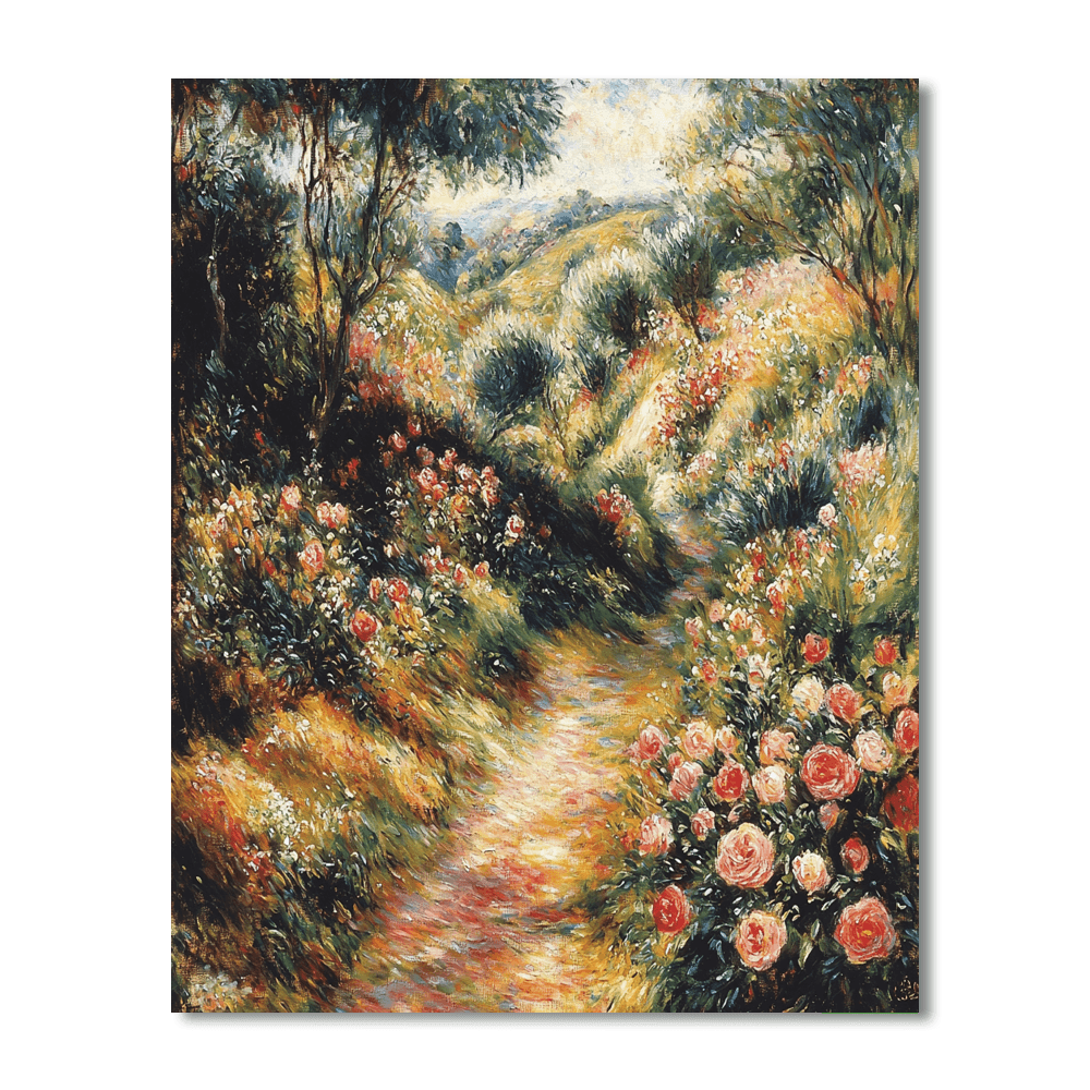 Pierre-Auguste Renoir Inspired Rays Of Spring  Paint By Numbers Art