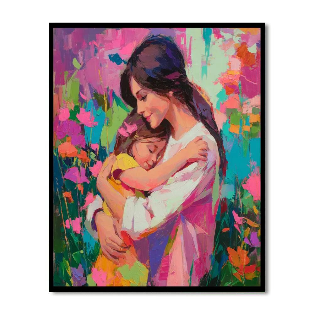 Love Blossoms Between Us Painting Number Kit