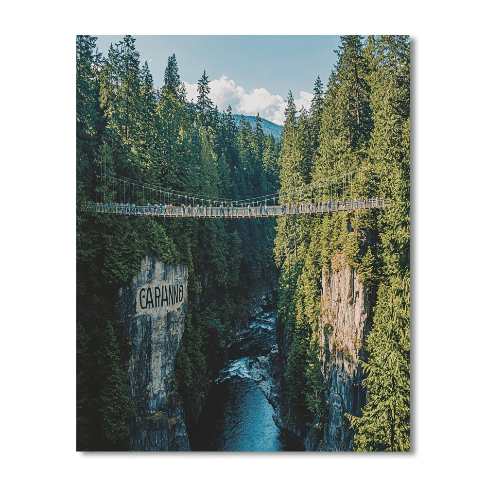 Capilano Suspension Bridge Park Numbered Painting Kits