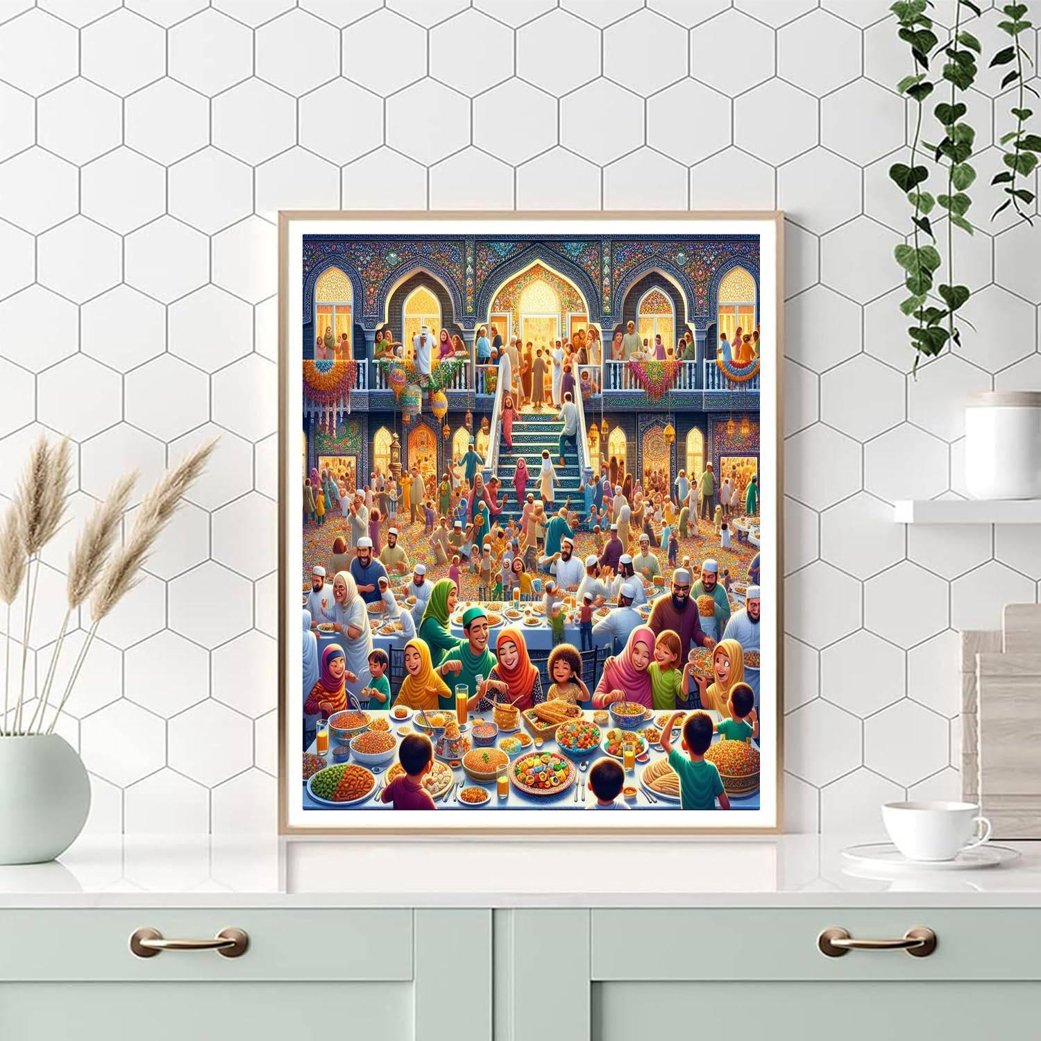 Eid Al-fitr - Global Numbered Painting Kits