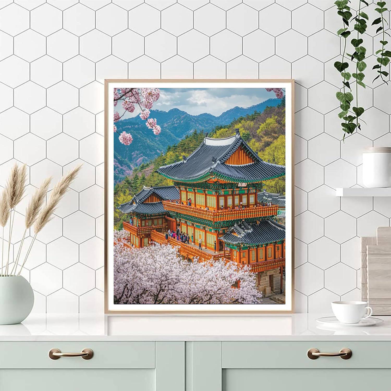 Gyeongbokgung Palace Paint By Color