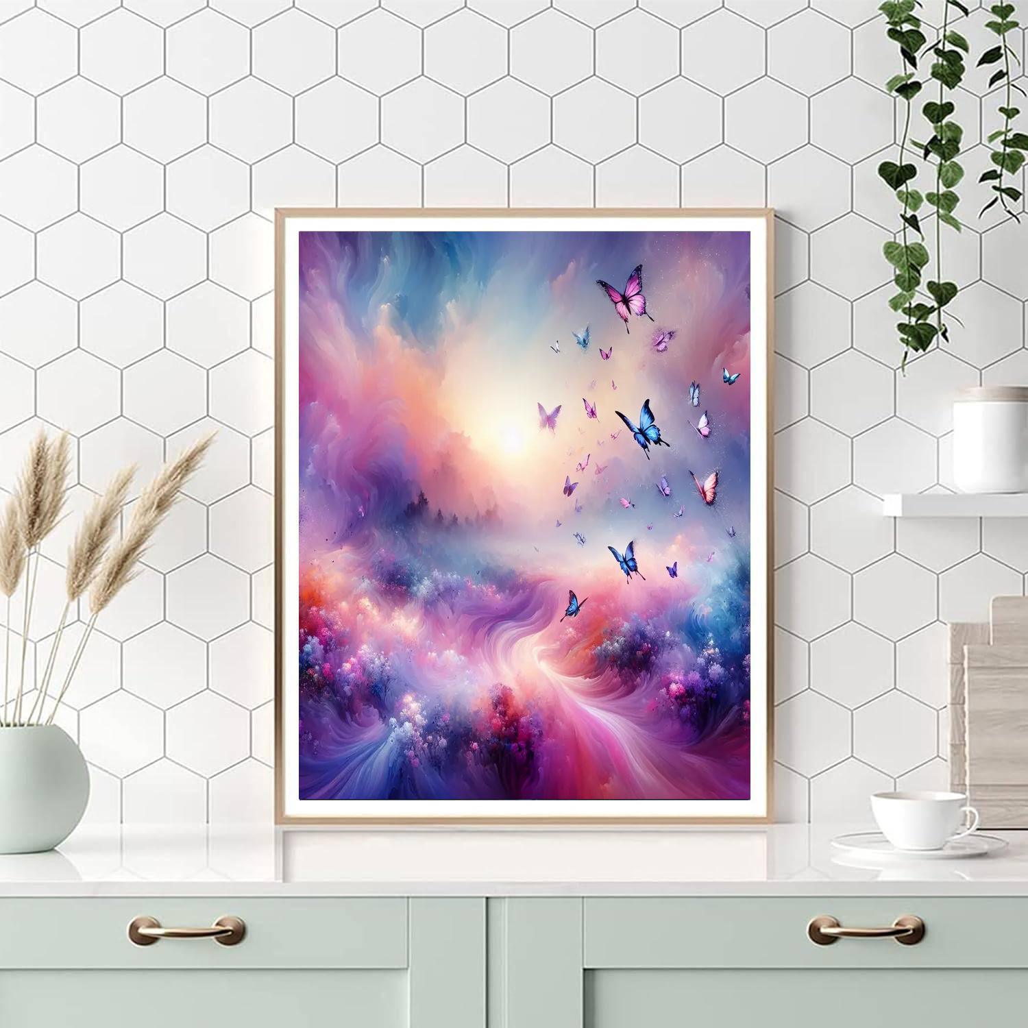 Butterfly's Dream Paint By Numbers Kits