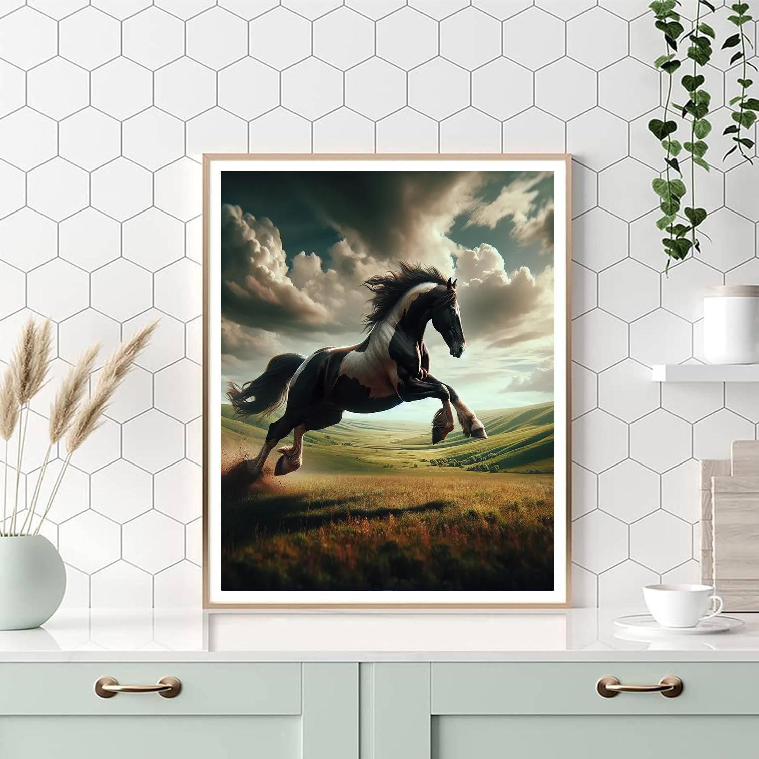 Majestic Horse Haven Paint By Number