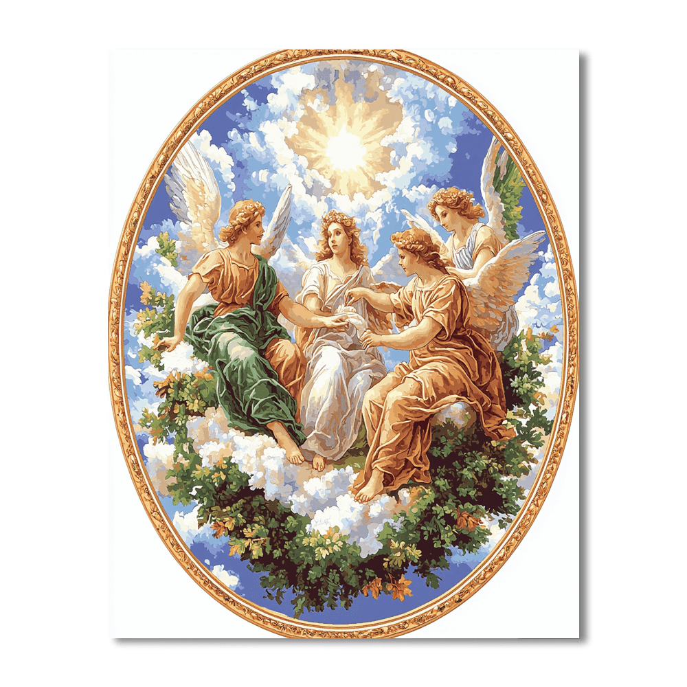 Raphael Inspired Renaissance Harmony  Paint By Numbers