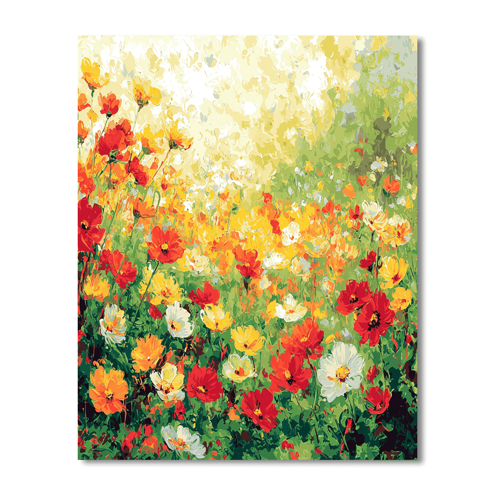 Claude Monet Inspired Fields Of Dreams  Paint By Color