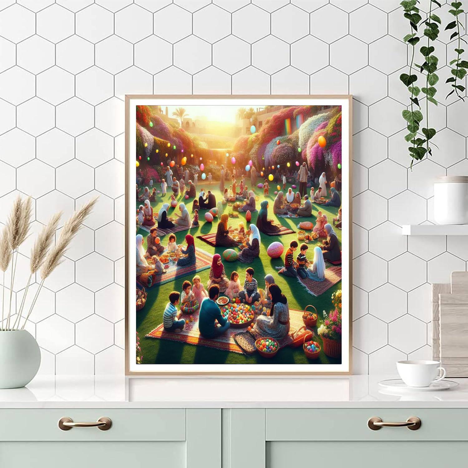 Sham El Nessim - Egypt DIY Paint By Numbers