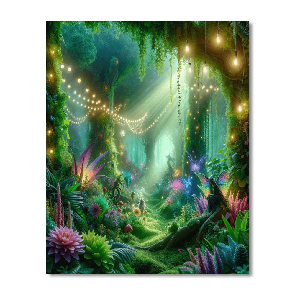 Magical Forest Escape Numbered Painting Kits