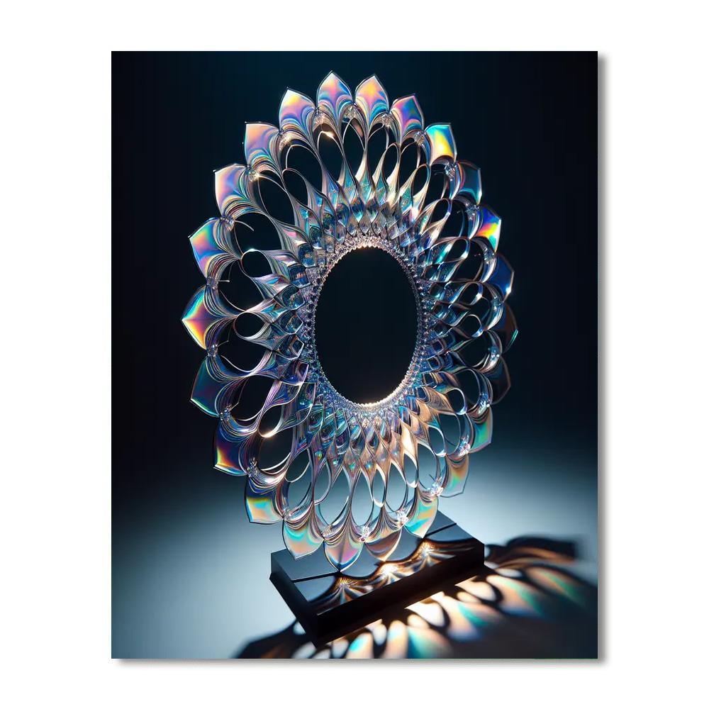 Mystical Aura Mirror Paint By Number