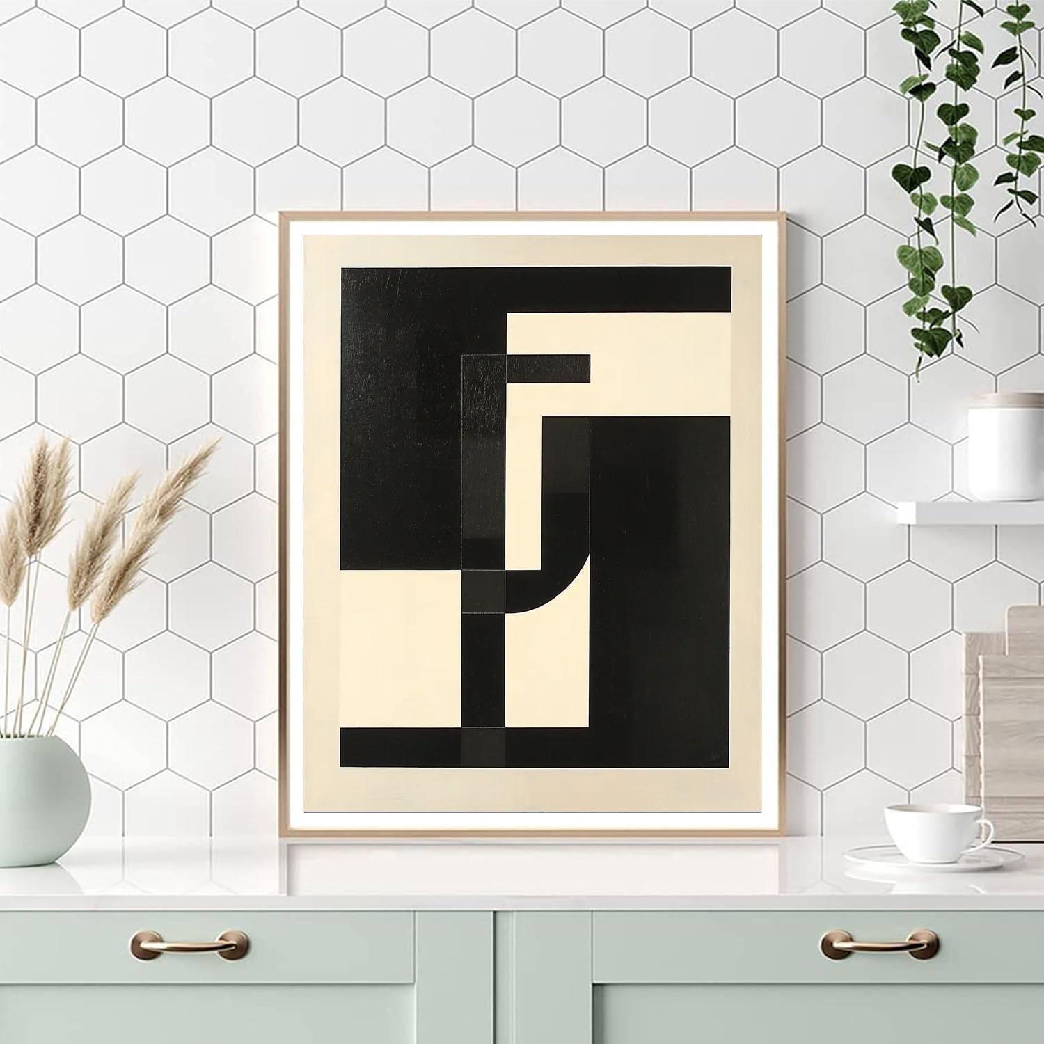 Kazimir Malevich Inspired Minimalist Dreams  Paint By Numbers