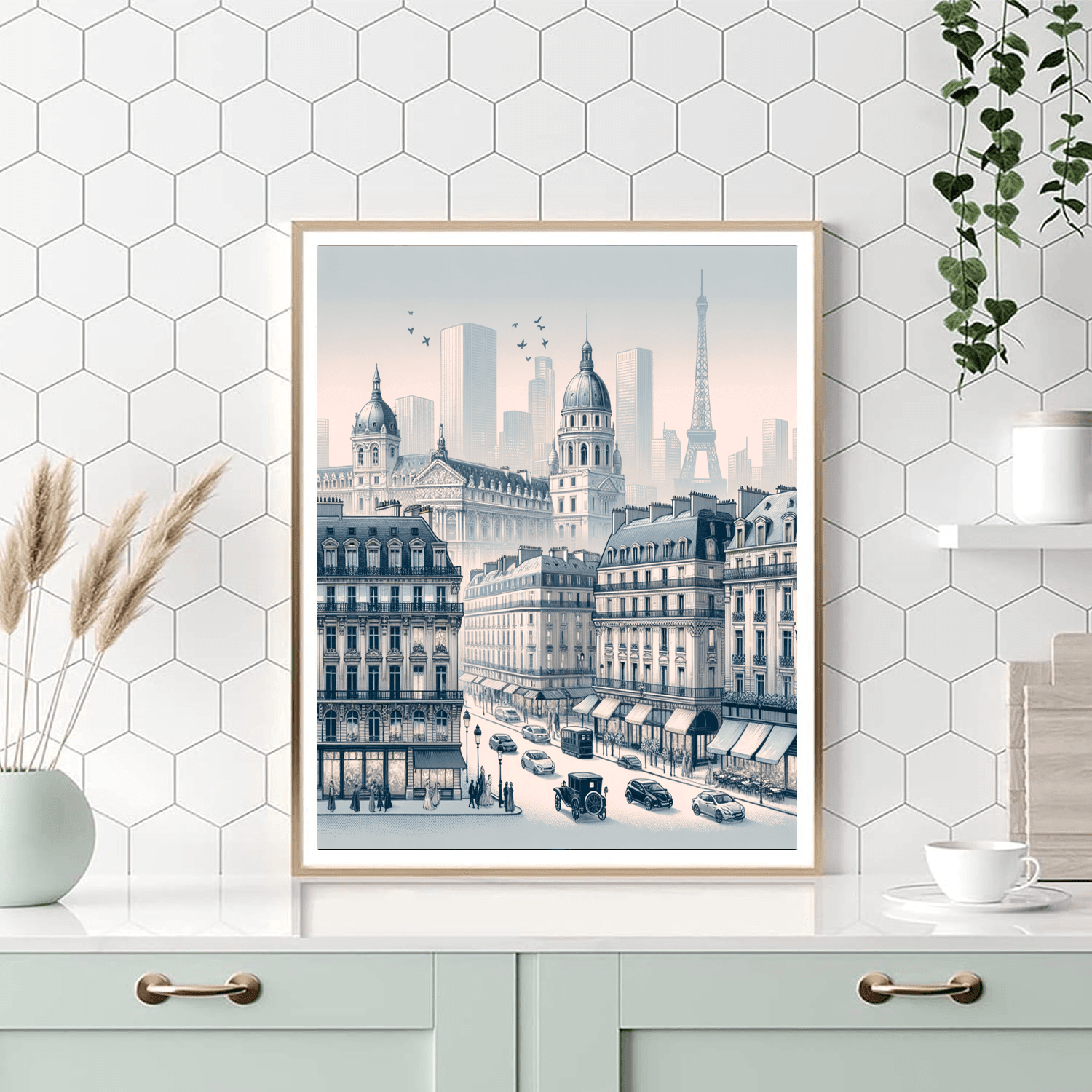 Parisian Elegance Paint By Number