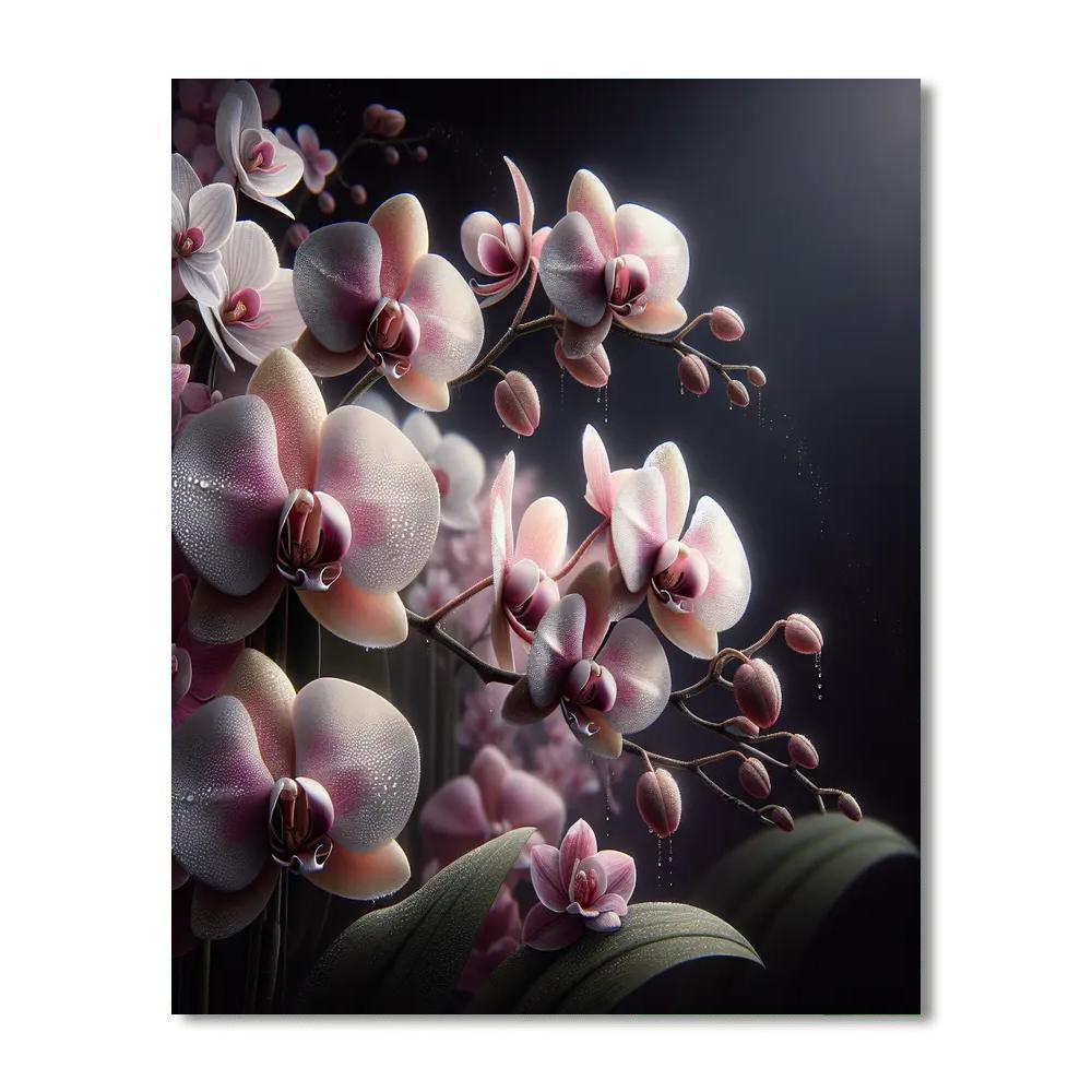 Orchid Reverie Paint By Numbers Kits