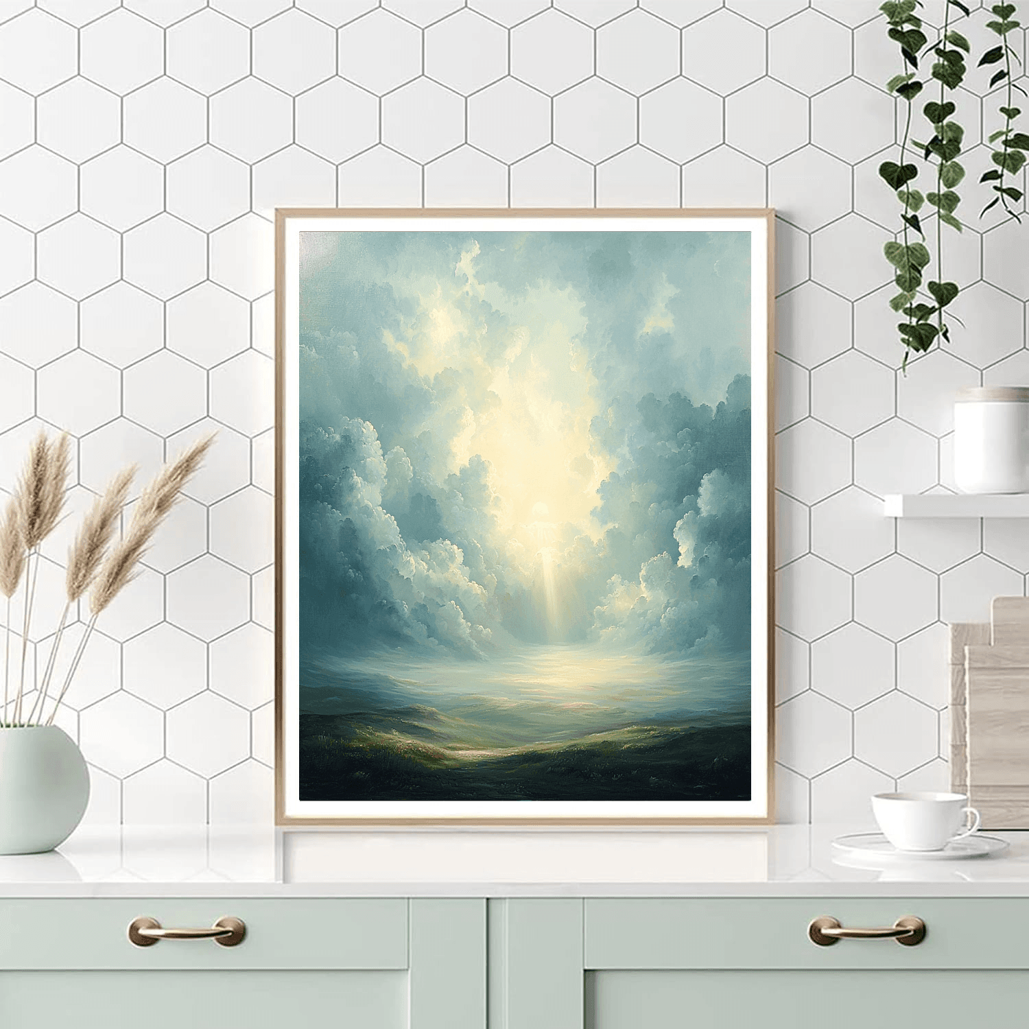 Caspar Friedrich Inspired Ethereal Weather Wonders  Paint By Numbers Art