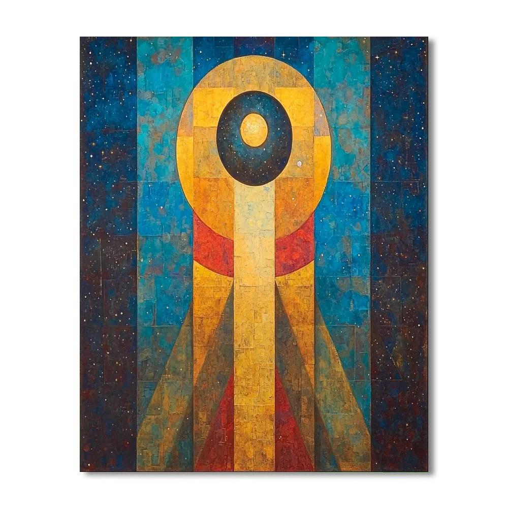 Frida Kahlo Inspired Eclipses Of Emotional Harmony  Numbered Painting Kits