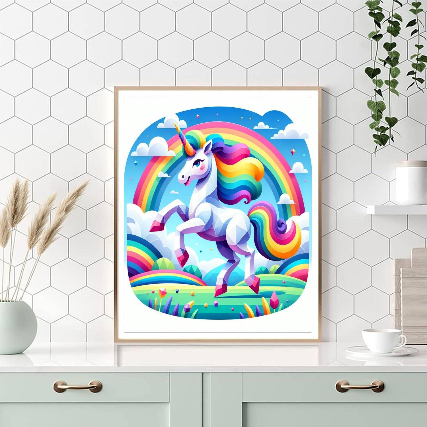 Mystic Unicorn Adventure Paint By Color