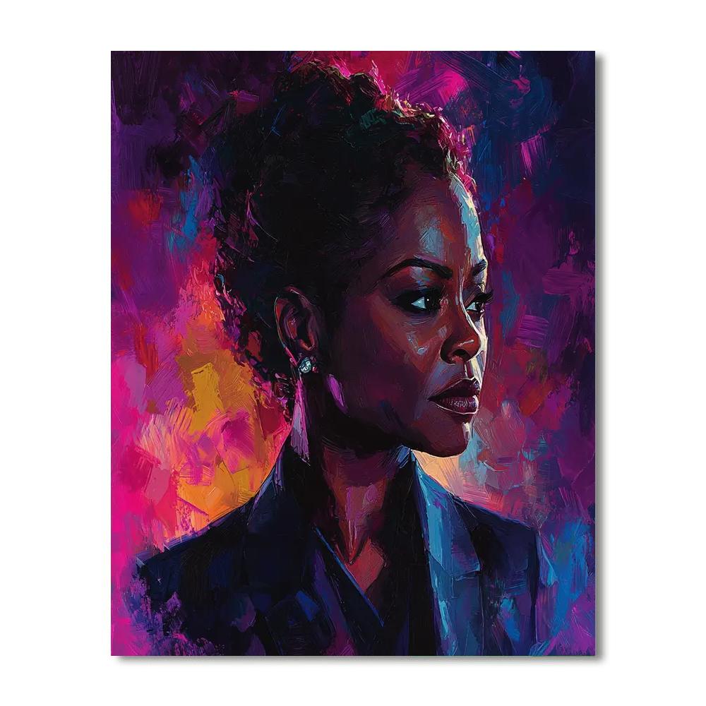 Viola Davis: Breaking Barriers As The Fearless Annalise Keating Numbered Painting Kits