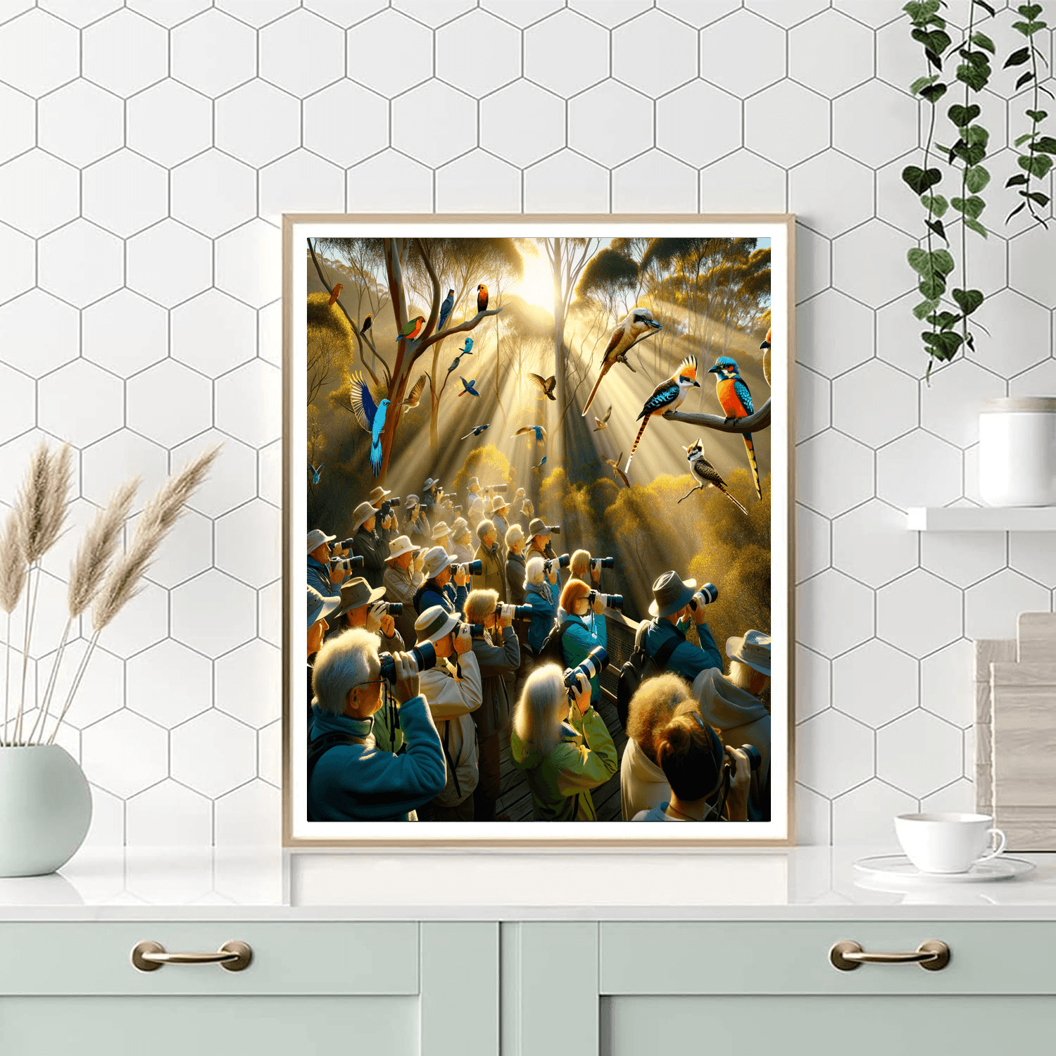 Feathered Fest - Australia Paint By Number