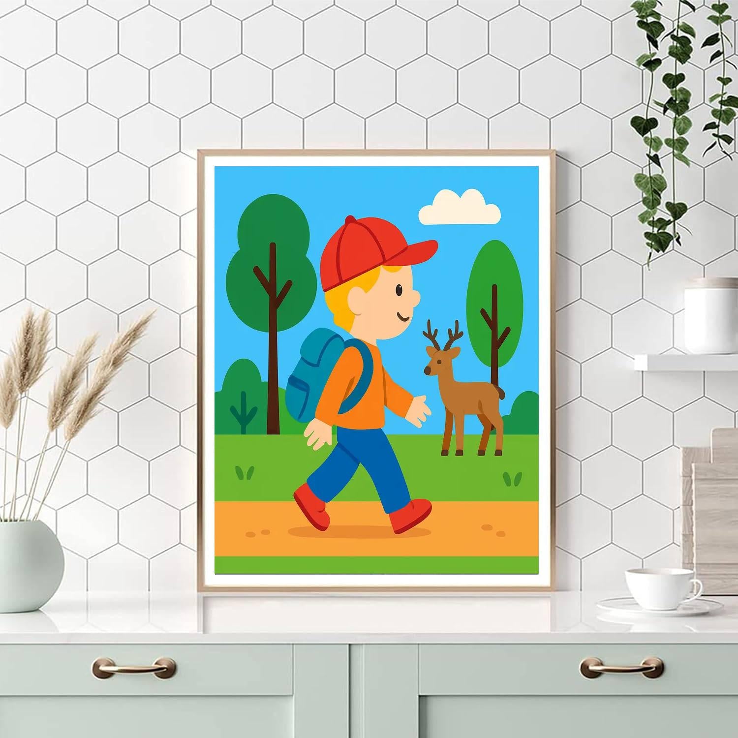 Nature Explorer's Path Numbered Painting Kits