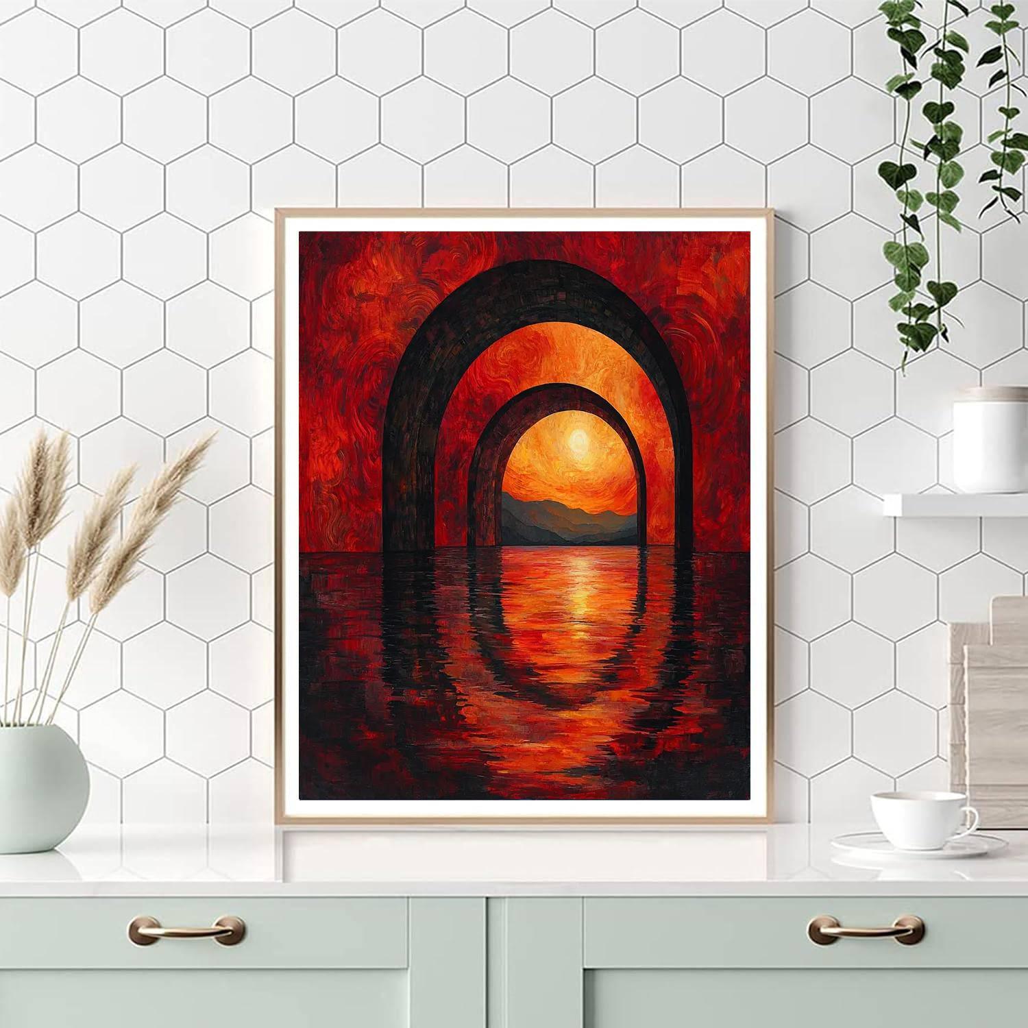 Caravaggio Inspired Shadows Of Reflection  Paint By Numbers Kits