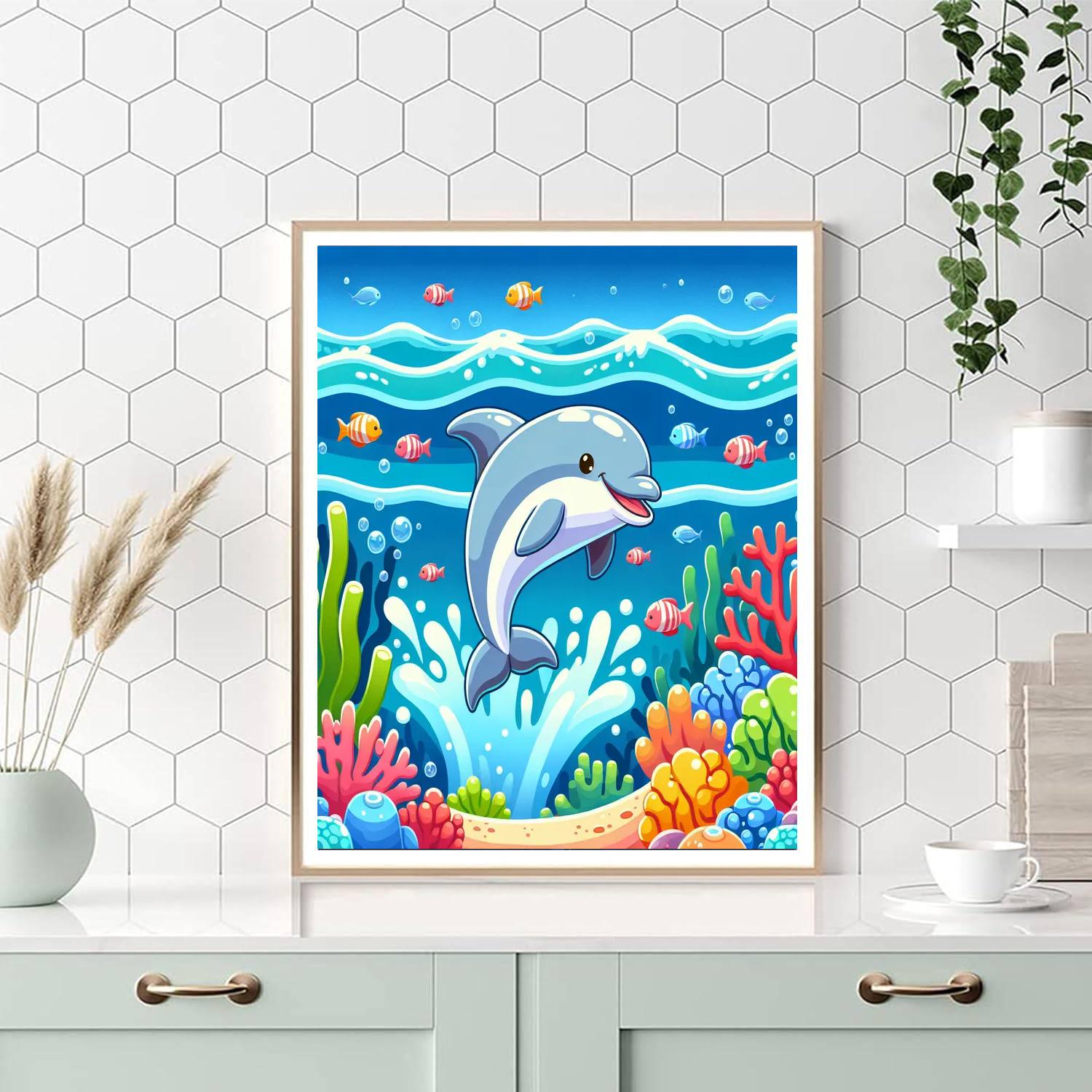 Underwater Explorer Quest Paint By Numbers Kits