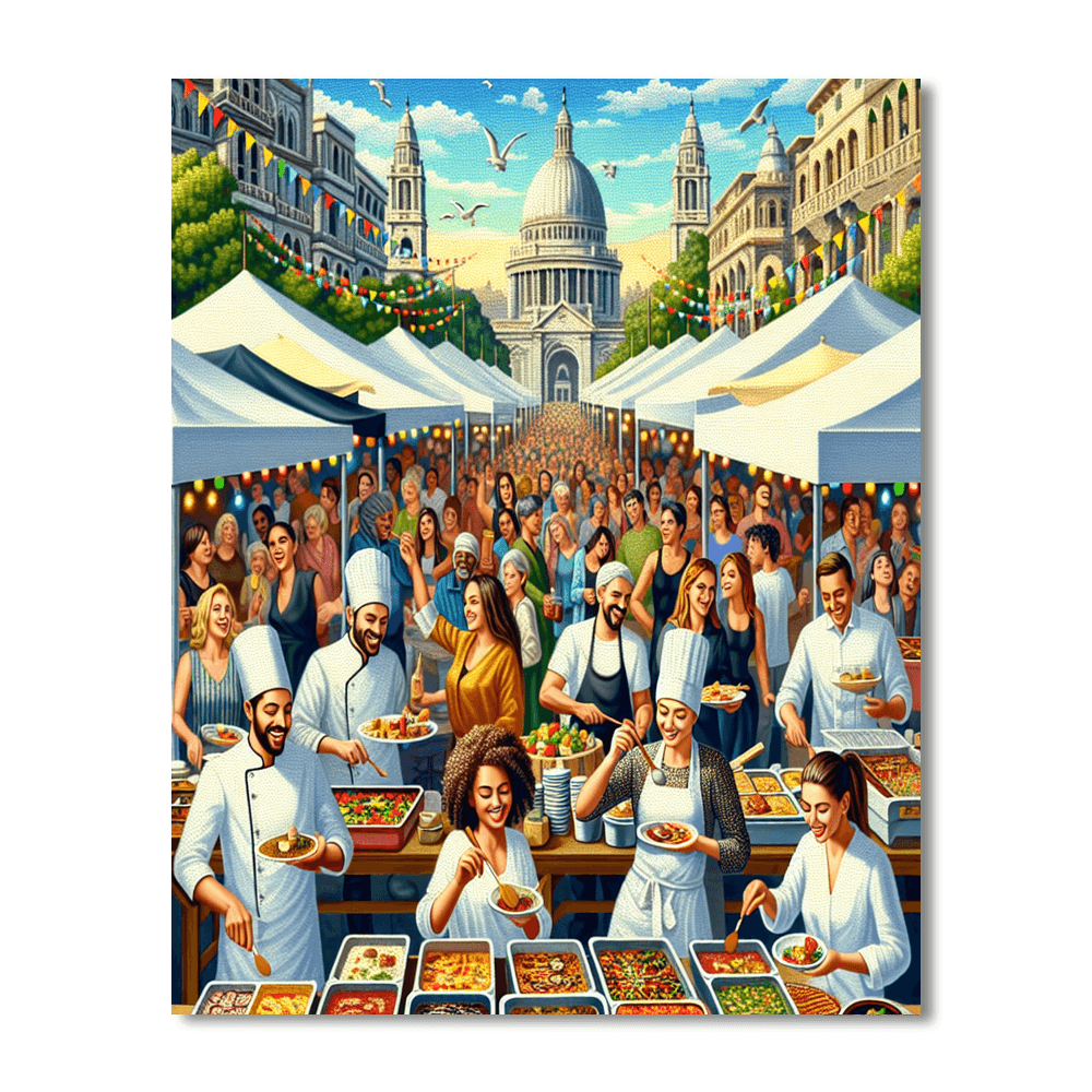 Wellington On A Plate Painting By Numbers Kit