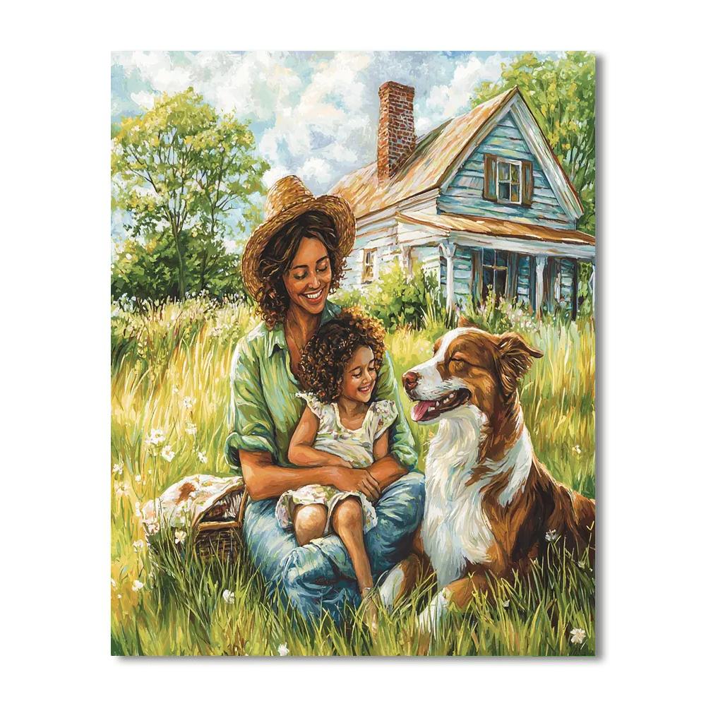 A Heartfelt Hug Paint By Numbers