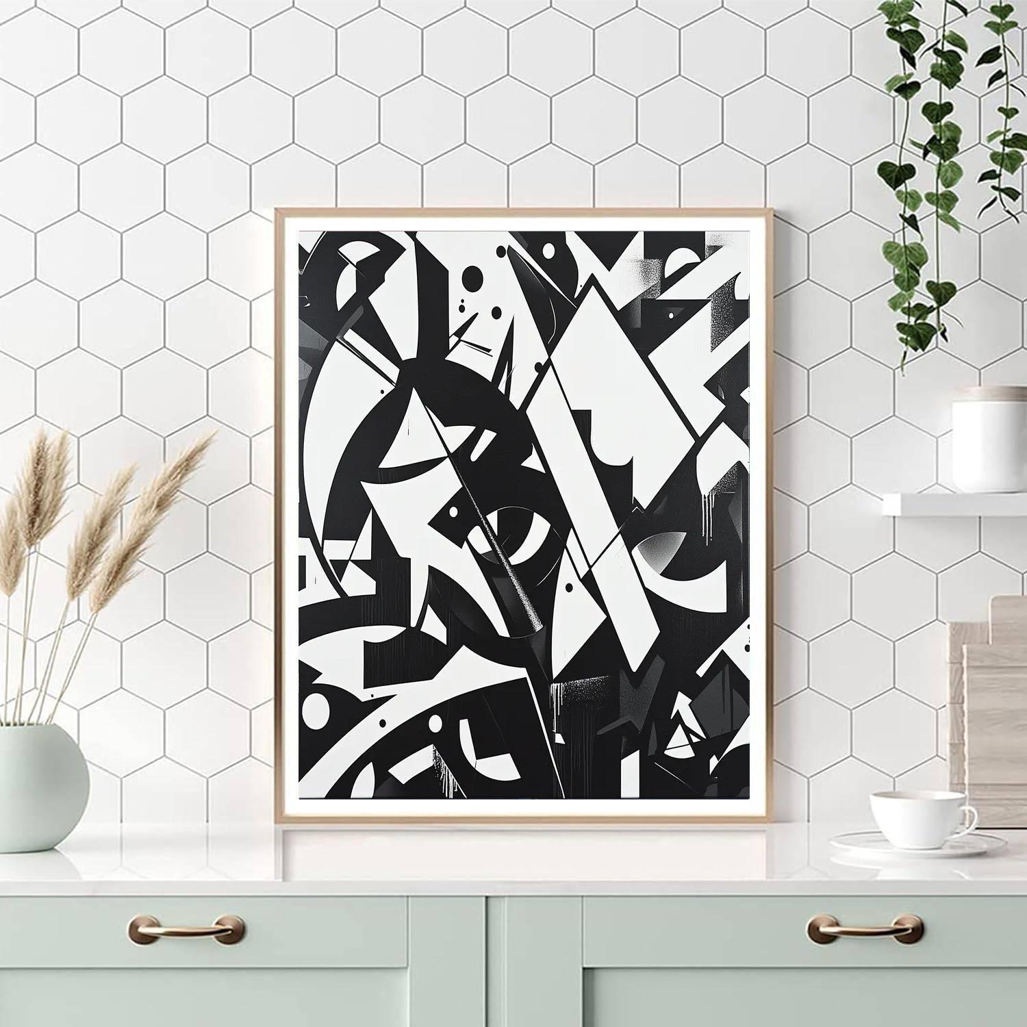 Banksy Inspired Shadow Of Resistance  Painting By Numbers Kit