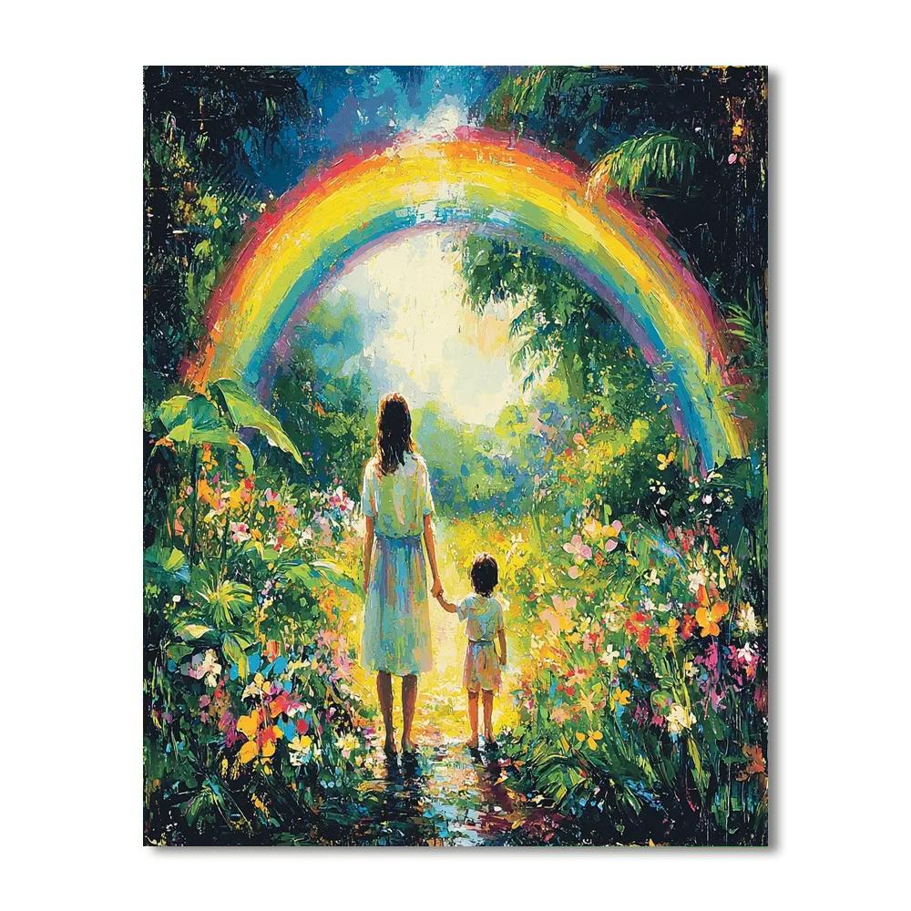 Together Under The Rainbow Paint By Number