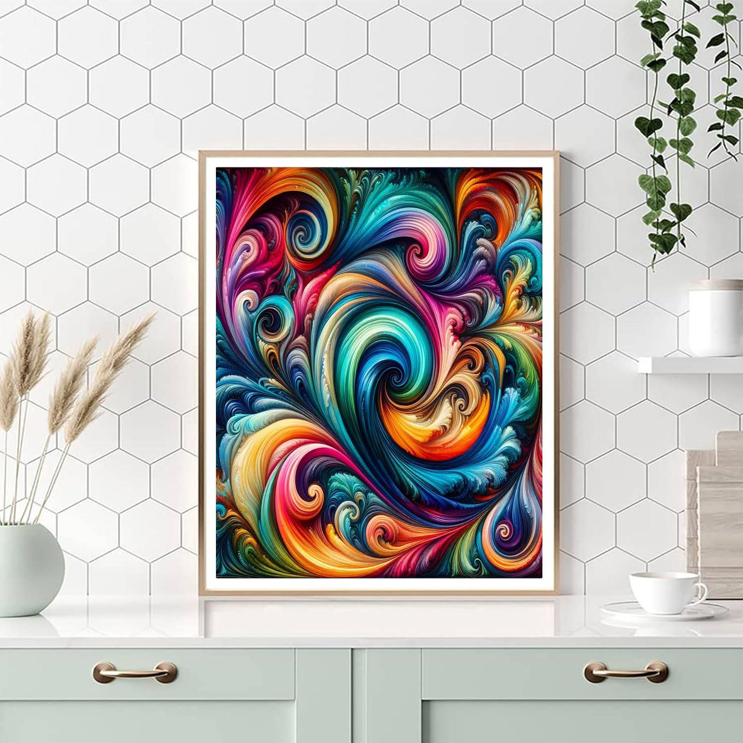 Boho Delight Number Painting