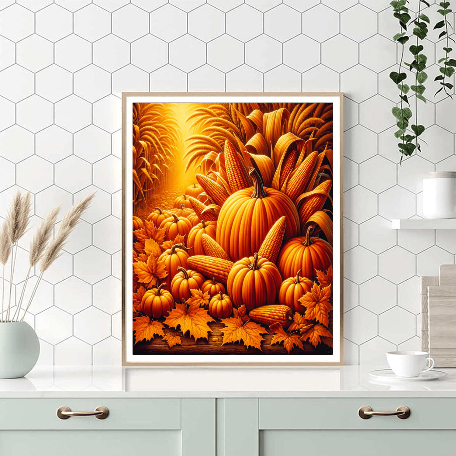 Autumn Harvest Glory Numbered Painting Kits