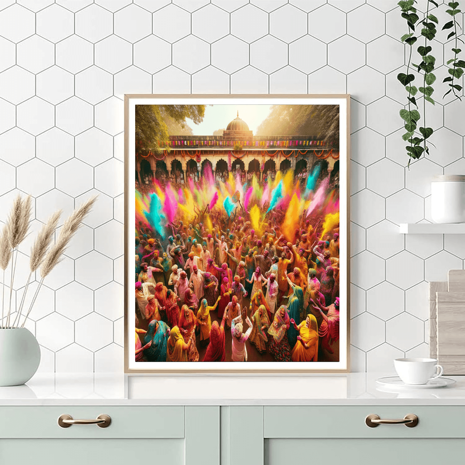 The Festival Of Colors Paint By Number