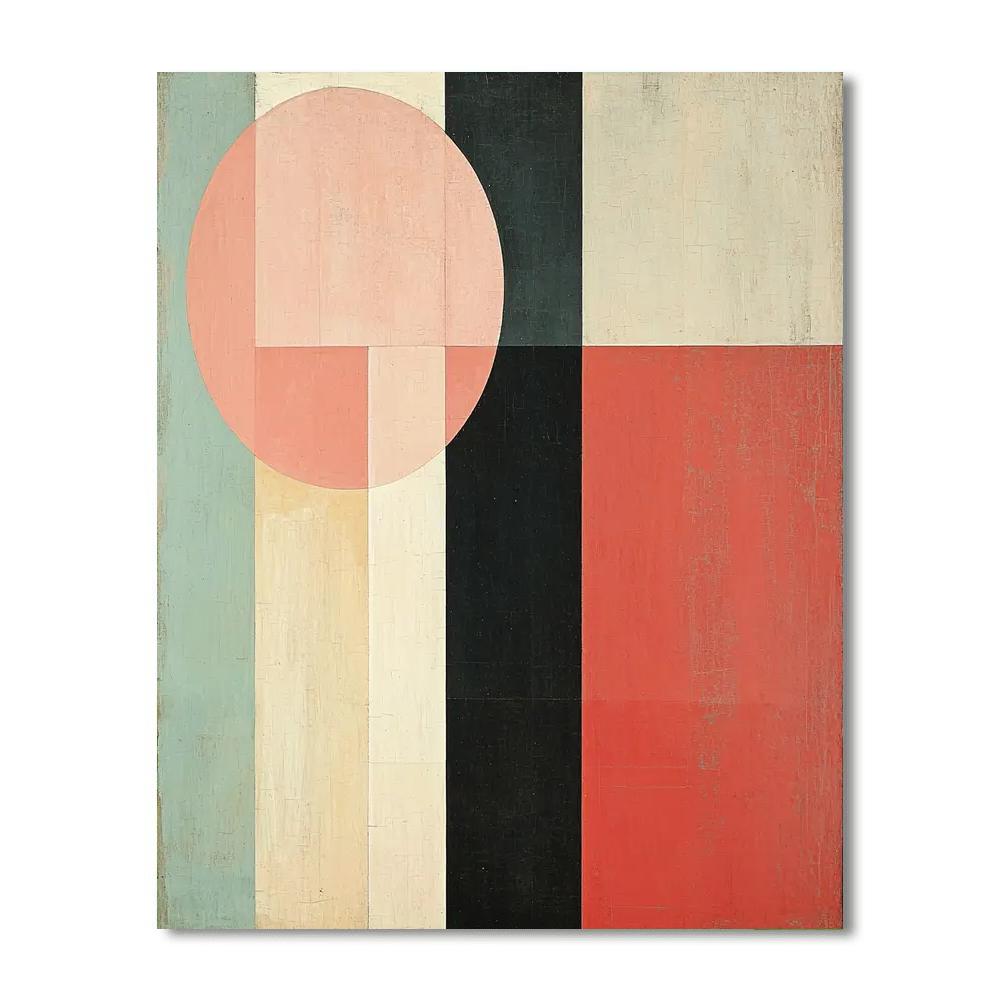 Kazimir Malevich Inspired Simplicity's Echo  Paint By Numbers