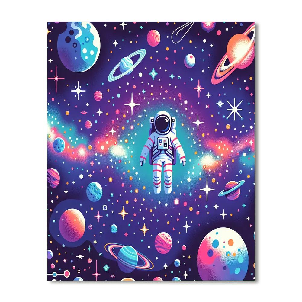 Cosmic Wonders Of The Universe DIY Paint By Numbers