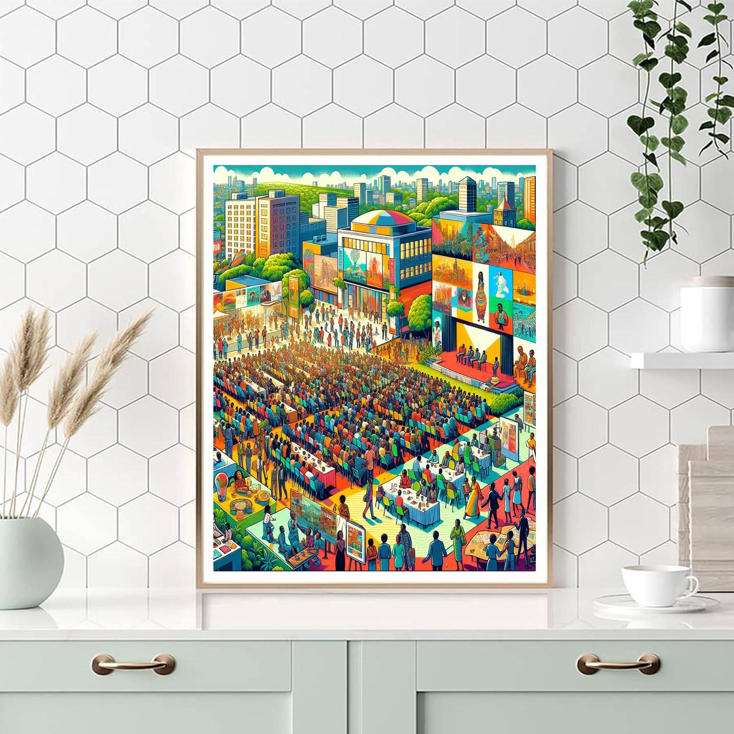 Nairobi Film Festival - Nairobi Paint By Numbers Kits