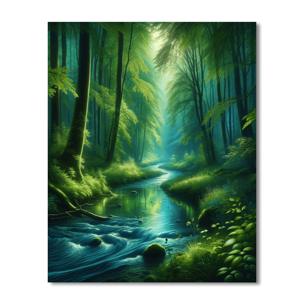 Whispering Waters Numbered Painting Kits