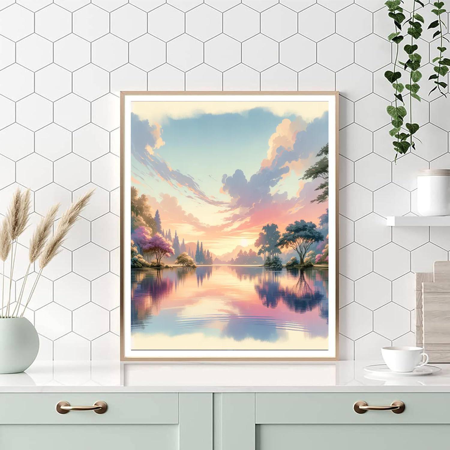 Sunrise Sanctuary Paint By Numbers Kits