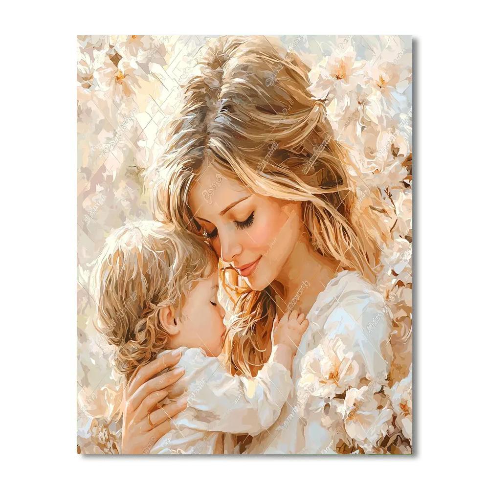 Through Mother’s Eyes Number Painting